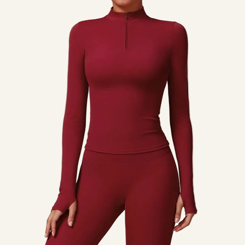 SCULPT HALF-ZIP