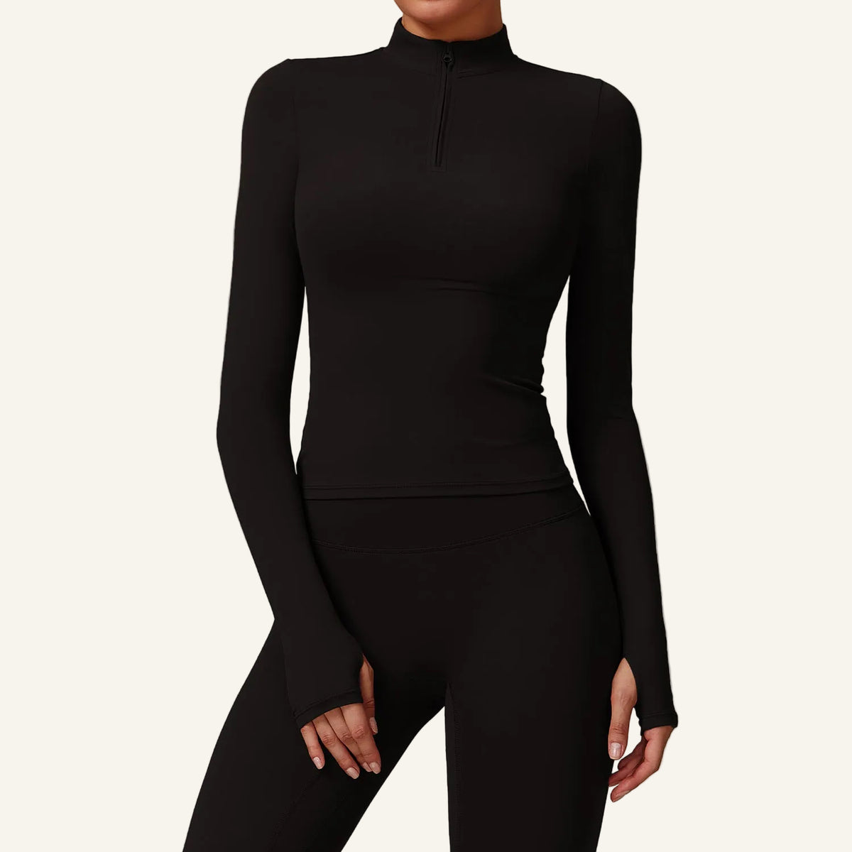 SCULPT HALF-ZIP