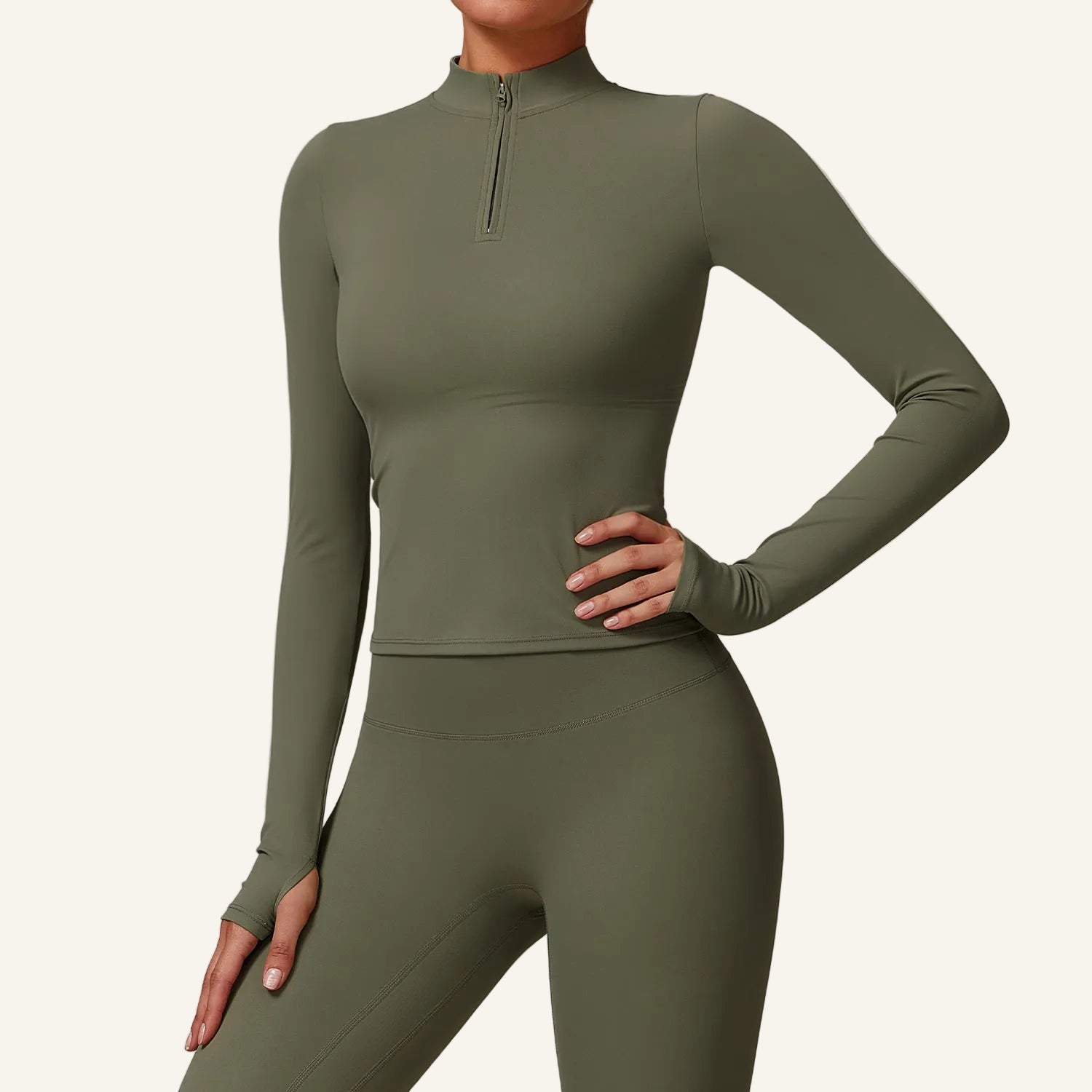 SCULPT HALF-ZIP