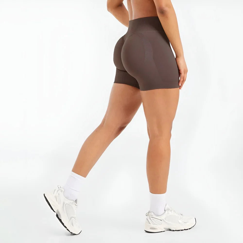 NCLAGEN Adapt Seamless Shorts High Waist Women Gym Clothes Workout Scrunch Butt Yoga Leggings Fitness Sports Cycling Short